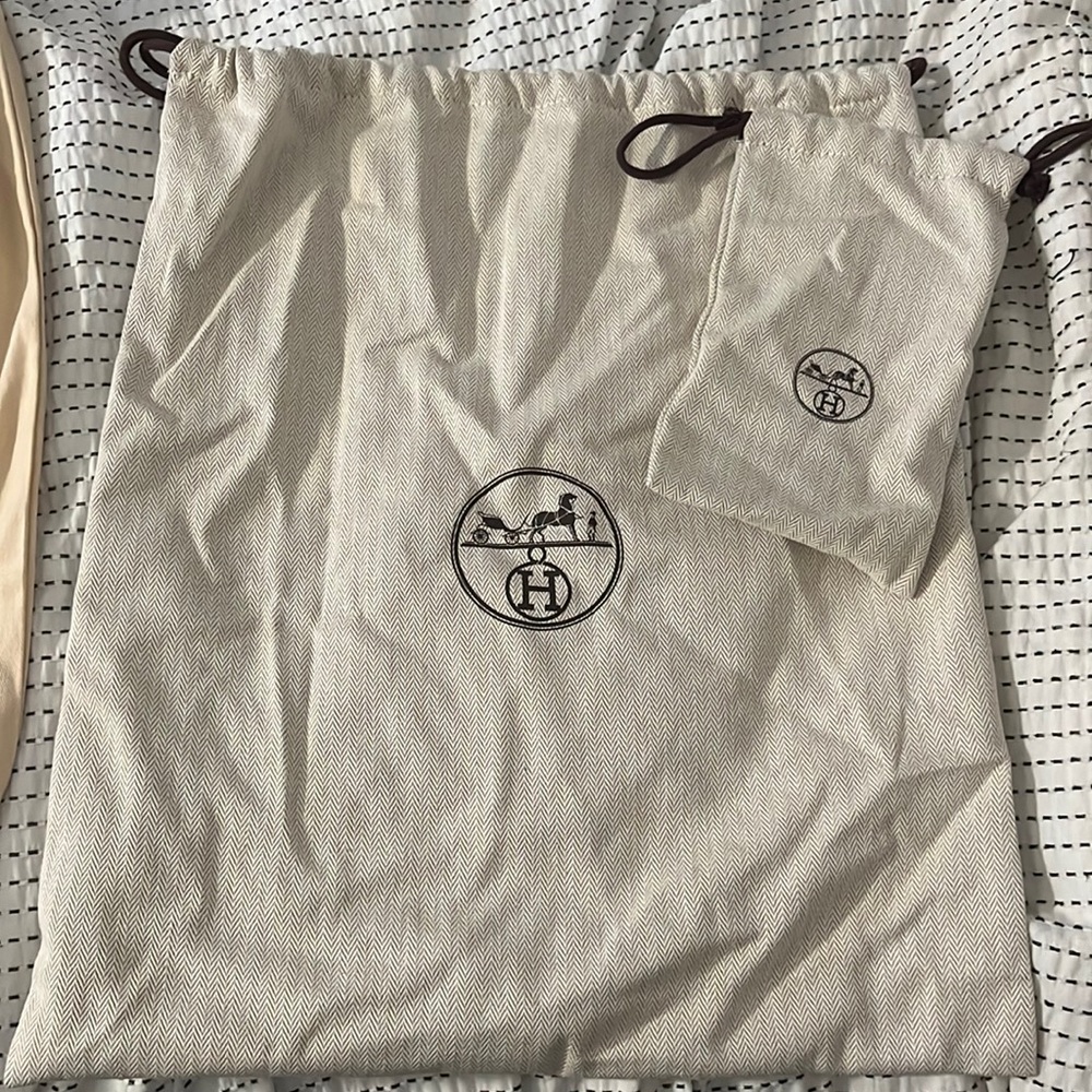 Hermes soft dust bags